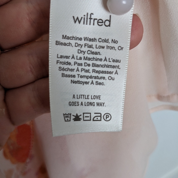 Wilfred Wrap Ruffle Blouse - Picture 4 of 4